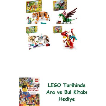 Lego 31129 + 31161 + 31137 + 31145 Creator Seti 296