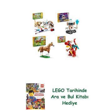 Lego 31137 + 31164 + 31166 + 31145 Creator Seti 281