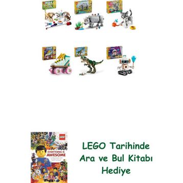 Lego 31137 + 31171 + 31163 + 31148 + 31151 + 31164 Creator Seti 461