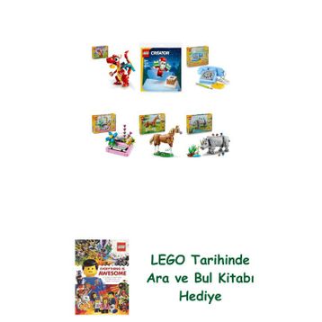 Lego 31145 + 30692 + 31174 + 31169 + 31166 + 31171 Creator Seti 496