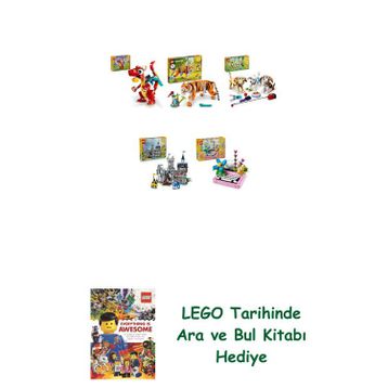 Lego 31145 + 31129 + 31137 + 31168 + 31169 Creator Seti 384