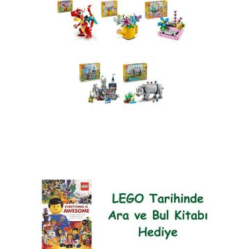 Lego 31145 + 31149 + 31169 + 31168 + 31171 Creator Seti 374