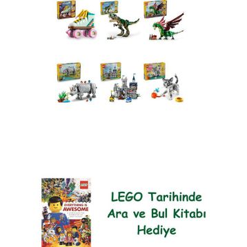 Lego 31148 + 31151 + 31161 + 31171 + 31168 + 31163 Creator Seti 401