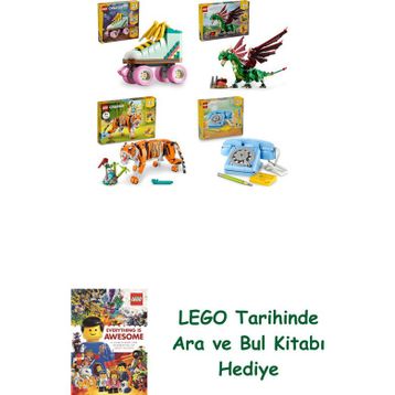 Lego 31148 + 31161 + 31129 + 31174 Creator Seti 205