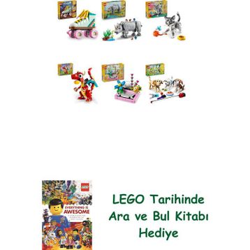 Lego 31148 + 31171 + 31163 + 31145 + 31169 + 31137 Creator Seti 433
