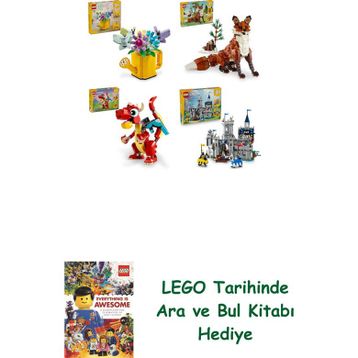 Lego 31149 + 31154 + 31145 + 31168 Creator Seti 244