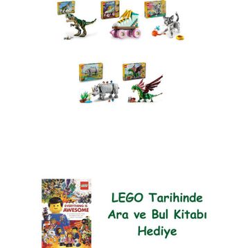 Lego 31151 + 31148 + 31163 + 31171 + 31161 Creator Seti 361