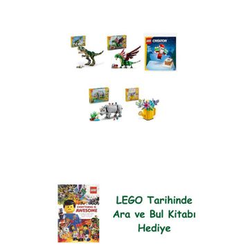 Lego 31151 + 31161 + 30692 + 31171 + 31149 Creator Seti 332