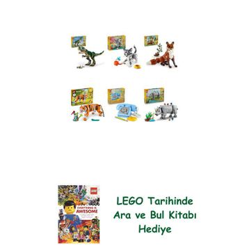 Lego 31151 + 31163 + 31154 + 31129 + 31174 + 31171 Creator Seti 491