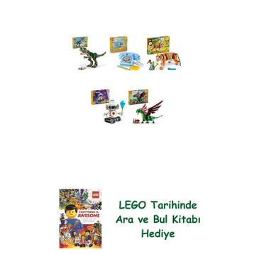 Lego 31151 + 31174 + 31129 + 31164 + 31161 Creator Seti 340