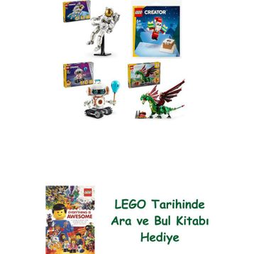 Lego 31152 + 30692 + 31164 + 31161 Creator Seti 261