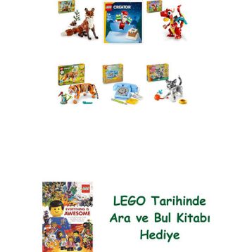 Lego 31154 + 30692 + 31145 + 31129 + 31174 + 31163 Creator Seti 404