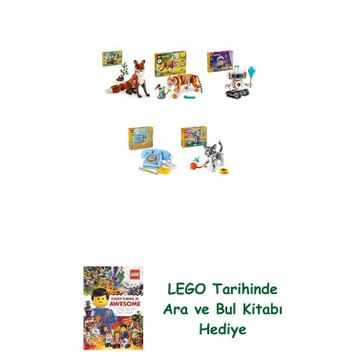 Lego 31154 + 31129 + 31164 + 31174 + 31163 Creator Seti 322