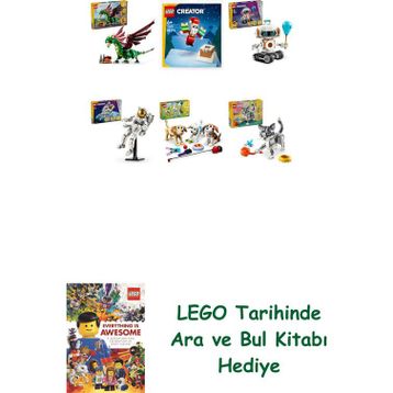 Lego 31161 + 30692 + 31164 + 31152 + 31137 + 31163 Creator Seti 456