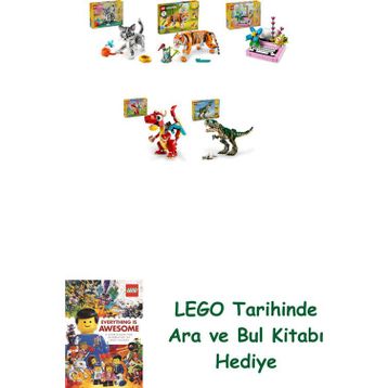 Lego 31163 + 31129 + 31169 + 31145 + 31151 Creator Seti 314