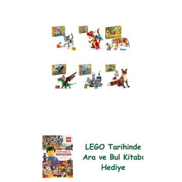 Lego 31163 + 31145 + 31129 + 31161 + 31168 + 31154 Creator Seti 424
