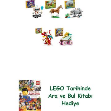 Lego 31164 + 31166 + 31171 + 31145 + 31148 Creator Seti 371
