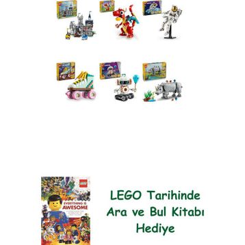 Lego 31168 + 31145 + 31152 + 31148 + 31164 + 31171 Creator Seti 434