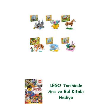 Lego 31168 + 31149 + 31166 + 31129 + 31174 + 31169 Creator Seti 432