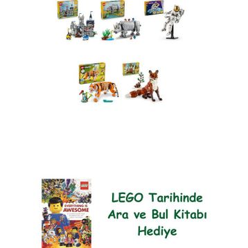 Lego 31168 + 31171 + 31152 + 31129 + 31154 Creator Seti 373