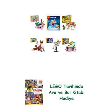 Lego 31169 + 30692 + 31129 + 31154 + 31152 + 31148 Creator Seti 464