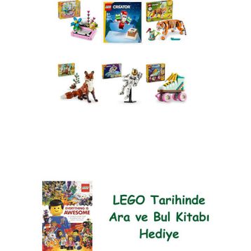 Lego 31169 + 30692 + 31129 + 31154 + 31152 + 31148 Creator Seti 464