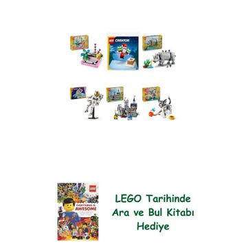 Lego 31169 + 30692 + 31171 + 31152 + 31168 + 31163 Creator Seti 458