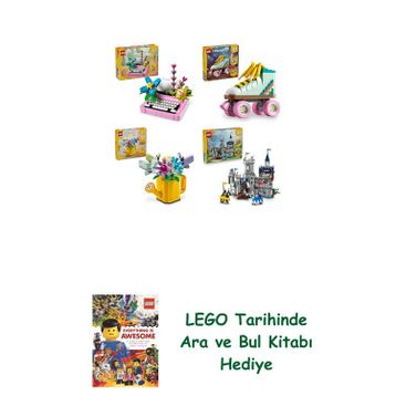 Lego 31169 + 31148 + 31149 + 31168 Creator Seti 238