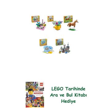 Lego 31169 + 31149 + 31166 + 31174 + 31168 Creator Seti 329