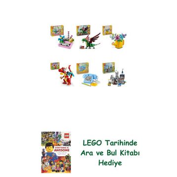 Lego 31169 + 31161 + 31149 + 31145 + 31174 + 31168 Creator Seti 499