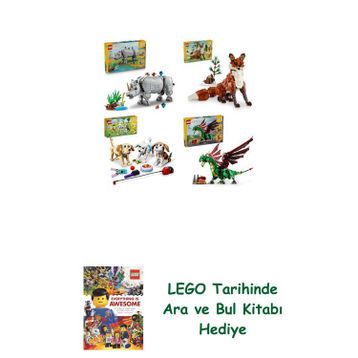 Lego 31171 + 31154 + 31137 + 31161 Creator Seti 253
