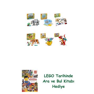Lego 31171 + 31174 + 31137 + 31129 + 31149 + 31145 Creator Seti 462