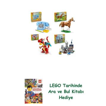 Lego 31174 + 31166 + 31145 + 31168 Creator Seti 251
