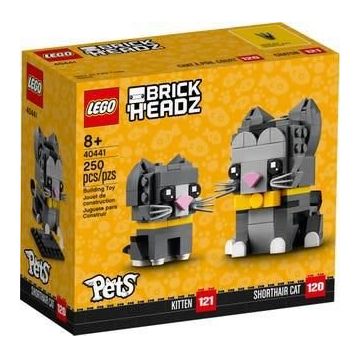 Lego 40441 BrickHeadz Shorthair Cats