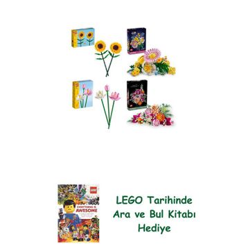 Lego 40524 + 10347 + 40647 + 10342 Botanicals Seti 278