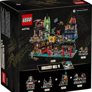 Lego 40706 Ninjago Micro Nınjago City Markets