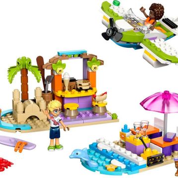 Lego 42672 Friends Yaratıcı Plaj ve Seyahat Bavulu