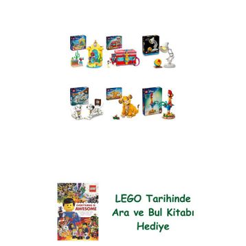 Lego 43235 + 43276 + 21357 + 43271 + 43243 + 43272 Disney Seti 416