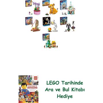 Lego 43237 + 43243 + 43265 + 43270 + 21357 + 43262 + 43260 Disney Seti 531