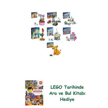 Lego 43237 + 43264 + 43256 + 43272 + 43265 + 43274 + 43243 Disney Seti 562