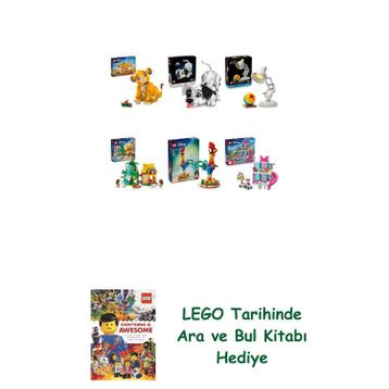 Lego 43243 + 43269 + 21357 + 43260 + 43272 + 43274 Disney Seti 403