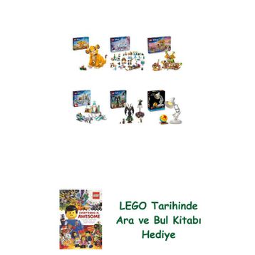 Lego 43243 + 43273 + 43258 + 43256 + 43262 + 21357 Disney Seti 476