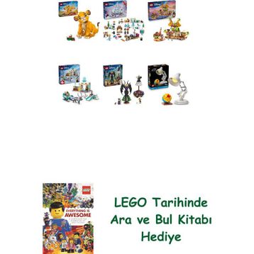 Lego 43243 + 43273 + 43258 + 43256 + 43262 + 21357 Disney Seti 476