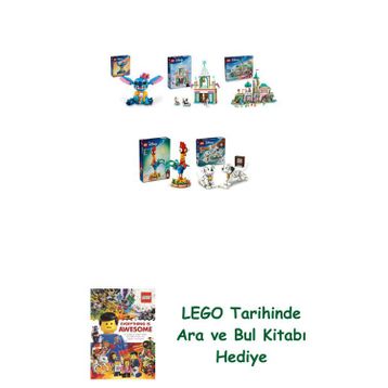 Lego 43249 + 43265 + 43267 + 43272 + 43271 Disney Seti 353