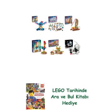Lego 43249 + 43273 + 43270 + 43272 + 43258 + 43269 Disney Seti 484