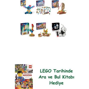 Lego 43249 + 43273 + 43270 + 43272 + 43258 + 43269 Disney Seti 484
