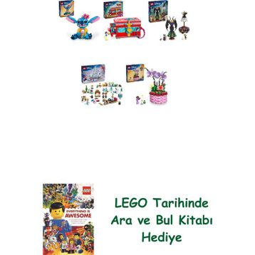 Lego 43249 + 43276 + 43262 + 43273 + 43237 Disney Seti 345