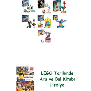 Lego 43256 + 21357 + 43272 + 43262 + 43235 + 43249 + 43237 Disney Seti 554