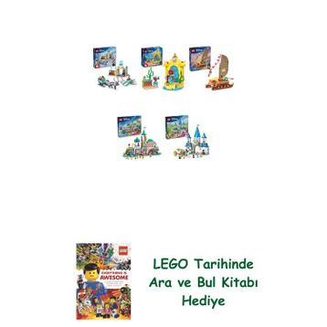 Lego 43256 + 43235 + 43270 + 43267 + 43275 Disney Seti 301