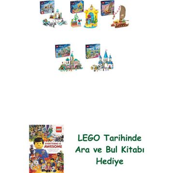 Lego 43256 + 43235 + 43270 + 43267 + 43275 Disney Seti 301